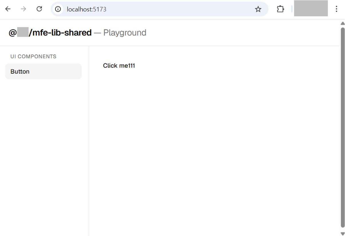 playground 실행 예시